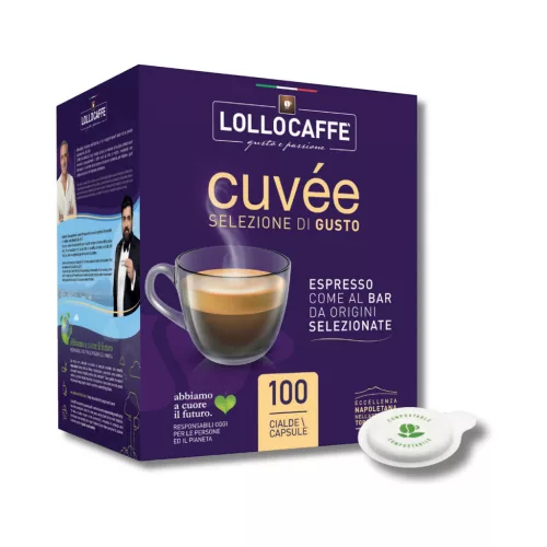 Lollo Caffè Cuvée ESE 44 mm Coffee Pods
