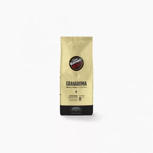 500g Caffè Vergnano 1882 Granaroma whole coffee beans blend product photo