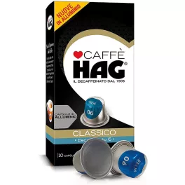   HAG Decaffeinated Coffee Capsules 10 pcs – Nespresso Compatible