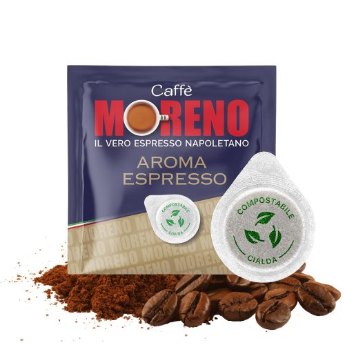 Moreno Aroma Espresso ESE 44 mm coffee pod – Italian espresso