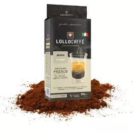 250g Lollo Ground Coffee Nero Crema Blend product photo