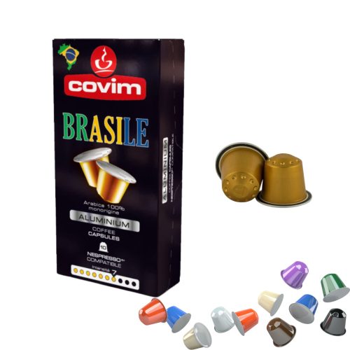 1 Aluminum Capsule Covim Brasile Compatible with Nespresso product photo