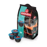 16 pieces Covim GustoPiú Suave Decaffeinato Dolce Gusto compatible decaffeinated coffee capsule product photo