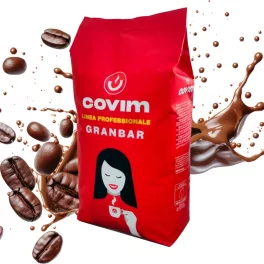 1kg Caffè Covim Granbar Espresso Life whole coffee beans blend product photo
