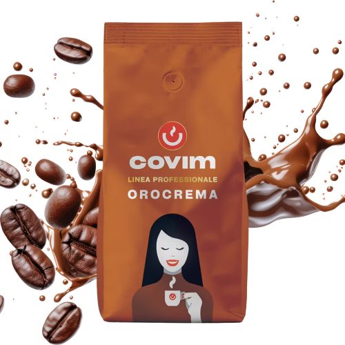 1kg Caffè Covim Orocrema Espresso Life whole coffee beans blend product photo