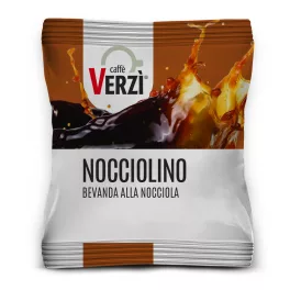 Verzì Nocciolino Nespresso compatible coffee capsule with hazelnut flavor