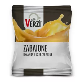 Verzì Zabaione Nespresso compatible coffee capsule with eggnog flavor