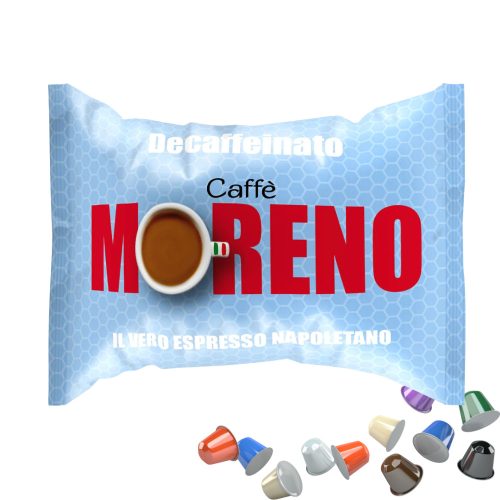 1 piece Caffè Moreno Decaffeinato Nespresso compatible decaffeinated coffee capsule product photo