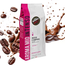1 kg Caffè Vergnano 1882 Aroma Mio Intenso whole coffee beans blend product photo