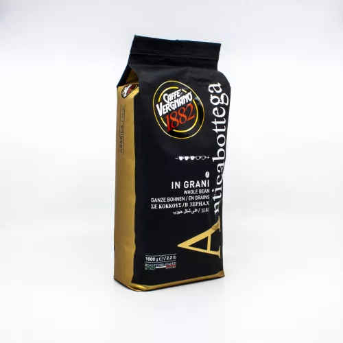 1 kg Caffè Vergnano 1882 Antica Bottega whole coffee beans blend product photo