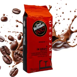 1 kg Caffè Vergnano 1882 Espresso whole coffee beans blend product photo