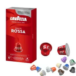 1 Lavazza Qualitá Rossa Nespresso compatible coffee capsule product photo
