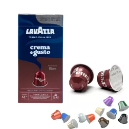 1 Lavazza Crema e Gusto Ricco Nespresso compatible coffee capsule product photo