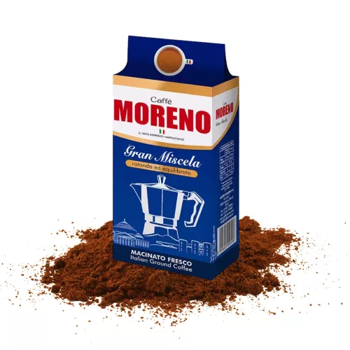 250 g ground coffee – Moreno Granmiscela blend