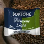 1 pc Caffè Borbone Light Respresso reduced caffeine Nespresso compatible coffee capsule product photo