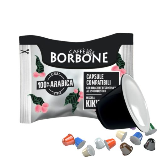 1 piece Caffè Borbone Kikka Respresso 100% Arabica Nespresso compatible coffee capsule product photo