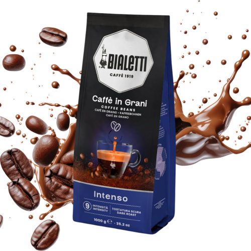 1 kg Caffè Bialetti Esperto whole bean coffee - Intenso product photo