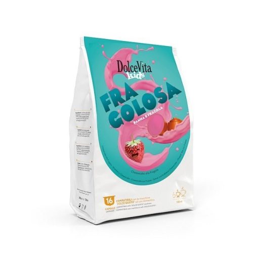 16 pieces of Dolce Vita Fragolosa capsules Dolce Gusto compatible product photo