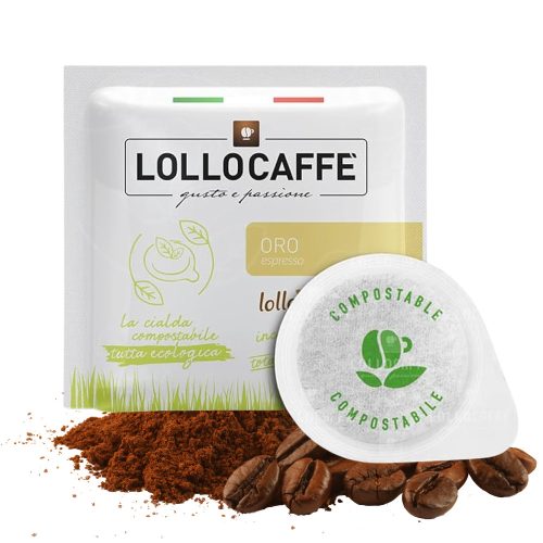 Lollo Oro ESE 44 mm coffee pod  