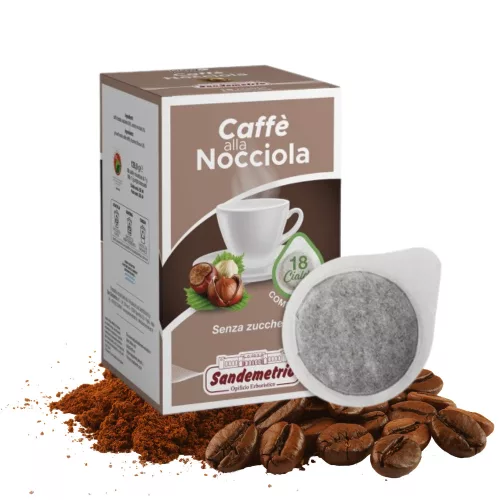 Sandemetrio Hazelnut Flavored ESE 44mm Coffee Pod  