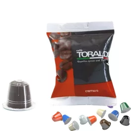 1 piece Caffè Toraldo CREMOSA Nespresso compatible coffee capsule product photo