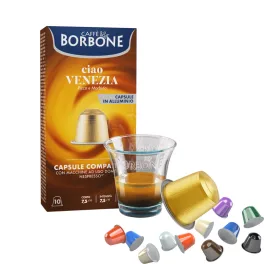1 unit Borbone ciao Venezia compatible coffee capsule product photo
