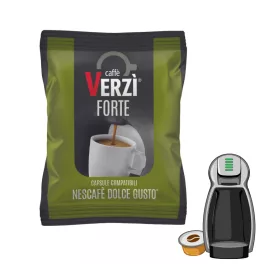 1 piece Caffè Verzì FORTE Dolce Gusto compatible coffee capsule product photo