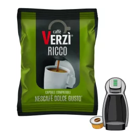 1 piece Caffè Verzì RICCO Dolce Gusto compatible coffee capsule product photo