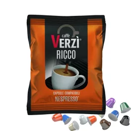 1 piece Caffè Verzì RICCO Nespresso compatible coffee capsule product photo