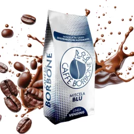 1 kg Caffé Borbone miscela blu whole coffee beans blend product photo