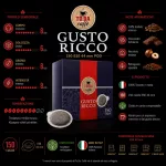To.Da Gattopardo Gusto Ricco ESE 44mm Coffee Pod  