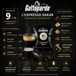 1 piece l’Espresso Gattopardo Caffè Italiano Dakar Nespresso compatible coffee capsule product photo