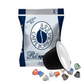 1 piece Caffè Borbone Miscela Blu Respresso Nespresso compatible coffee capsule product photo