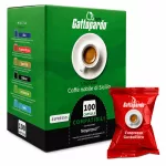 1 piece l’Espresso Gattopardo Caffè Italiano Gusto Ricco Nespresso compatible coffee capsule product photo