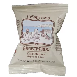 1 piece l’Espresso Gattopardo Caffè Italiano Special Club Nespresso compatible coffee capsule product photo