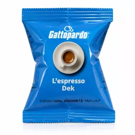 1 piece Caffè Gattopardo Dek Nespresso compatible decaffeinated coffee capsule product photo