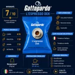 1 piece Caffè Gattopardo Dek Nespresso compatible decaffeinated coffee capsule product photo