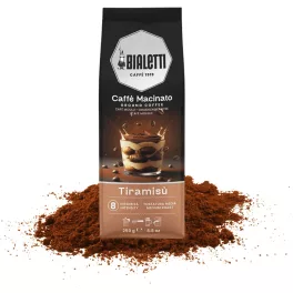 Bialetti Perfetto Moka tiramisu flavoured ground coffee 250g for moka pot