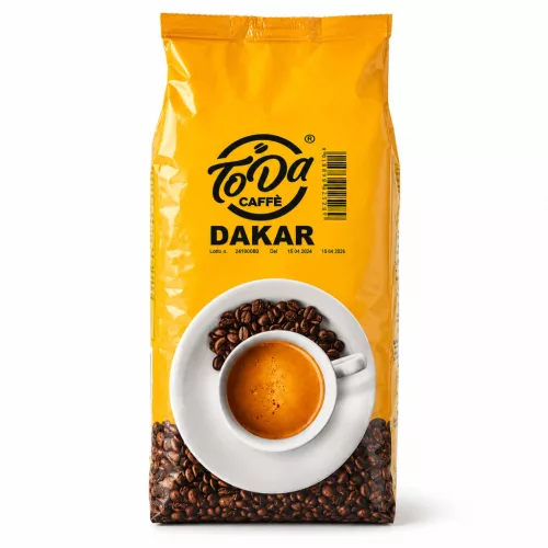 DAKAR Gattopardo To.Da 1 kg coffee beans – strong and intense Italian blend