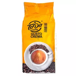 GUSTO CREMA Gattopardo To.Da 1 kg coffee beans – smooth and creamy Italian blend