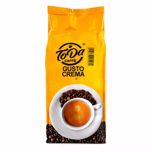 GUSTO CREMA Gattopardo To.Da 1 kg coffee beans – smooth and creamy Italian blend