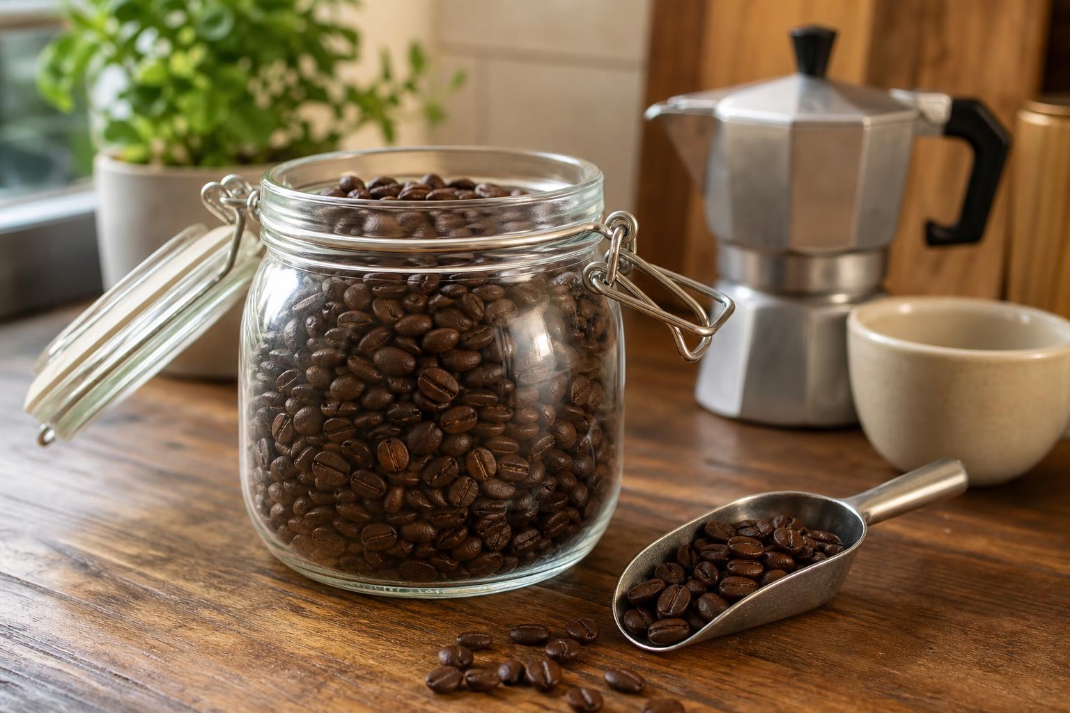 How to Keep Opened Italian Coffee Beans Fresh