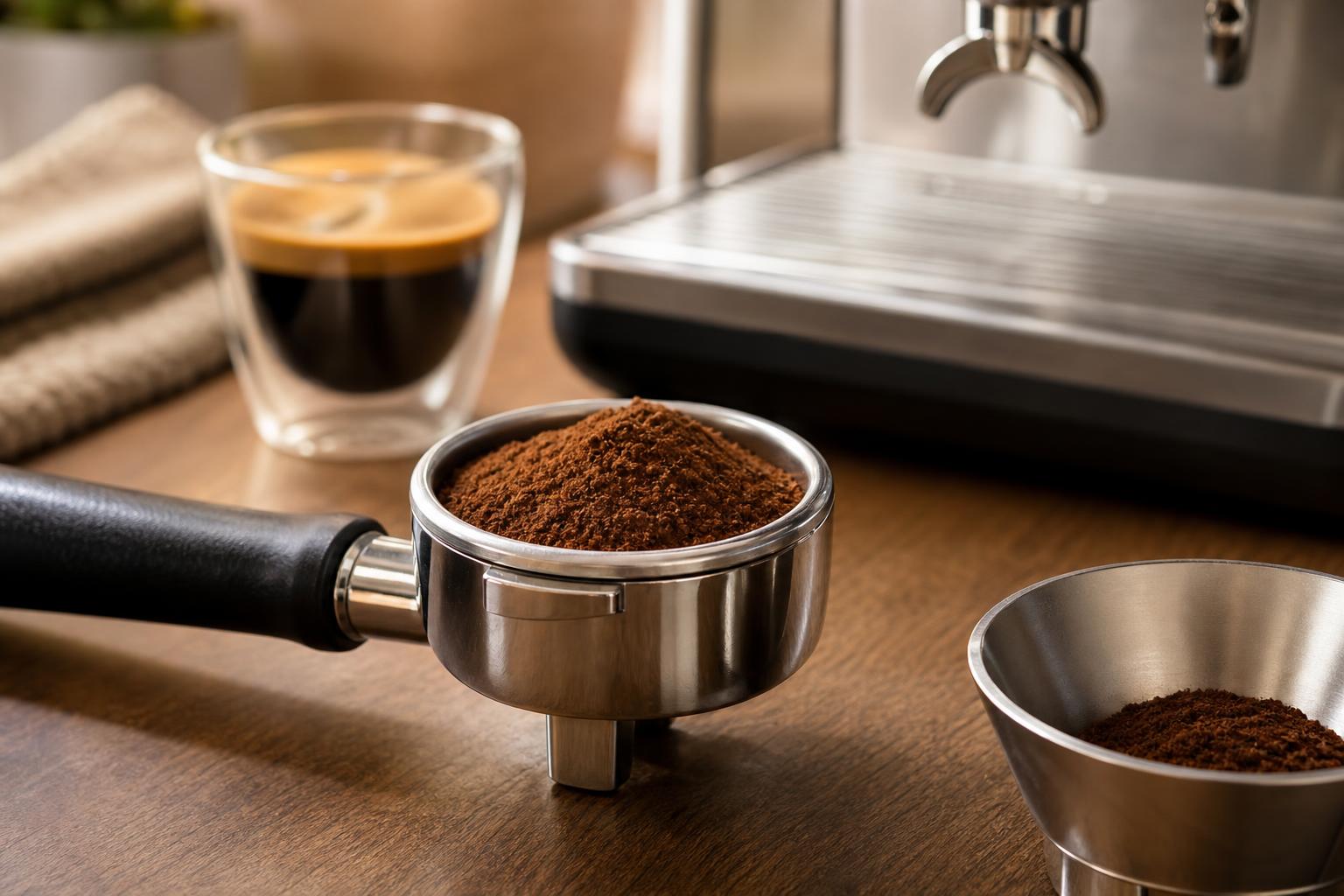 How Much Coffee Goes in a Double Espresso?