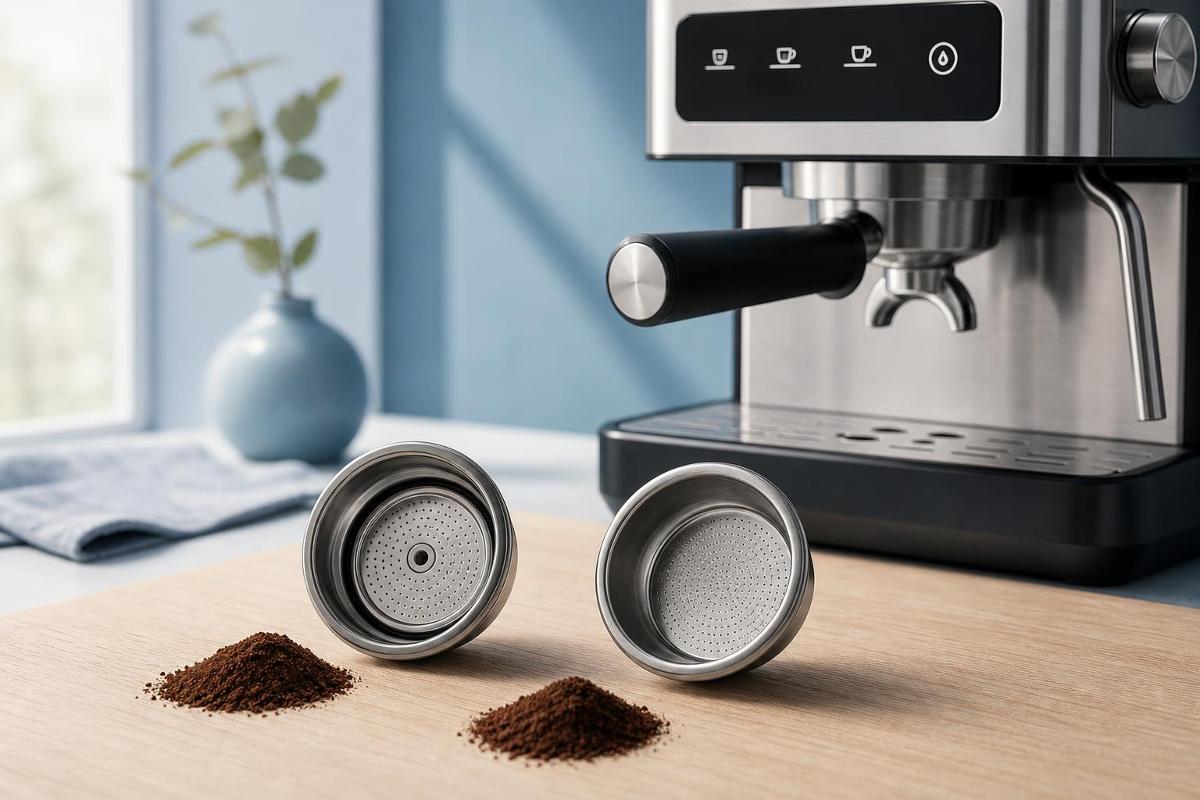 Pressurised vs Non-Pressurised Espresso Baskets